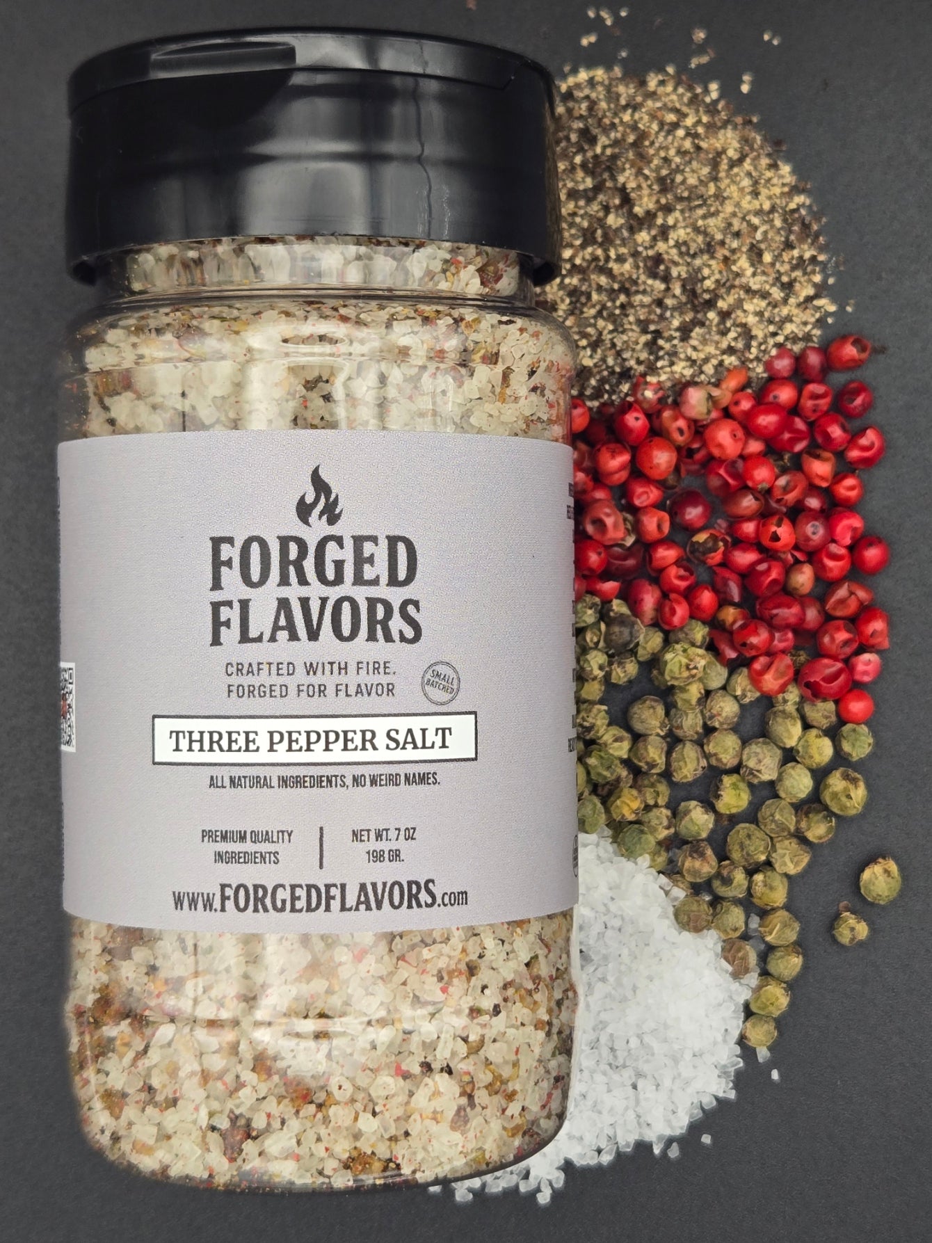 Three Pepper Salt