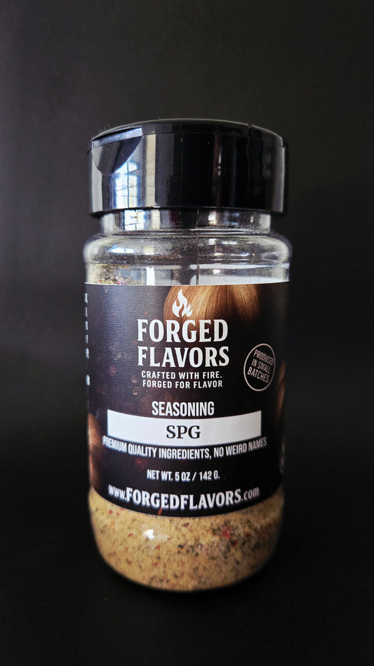 SPG - Salt, Pepper, Garlic.