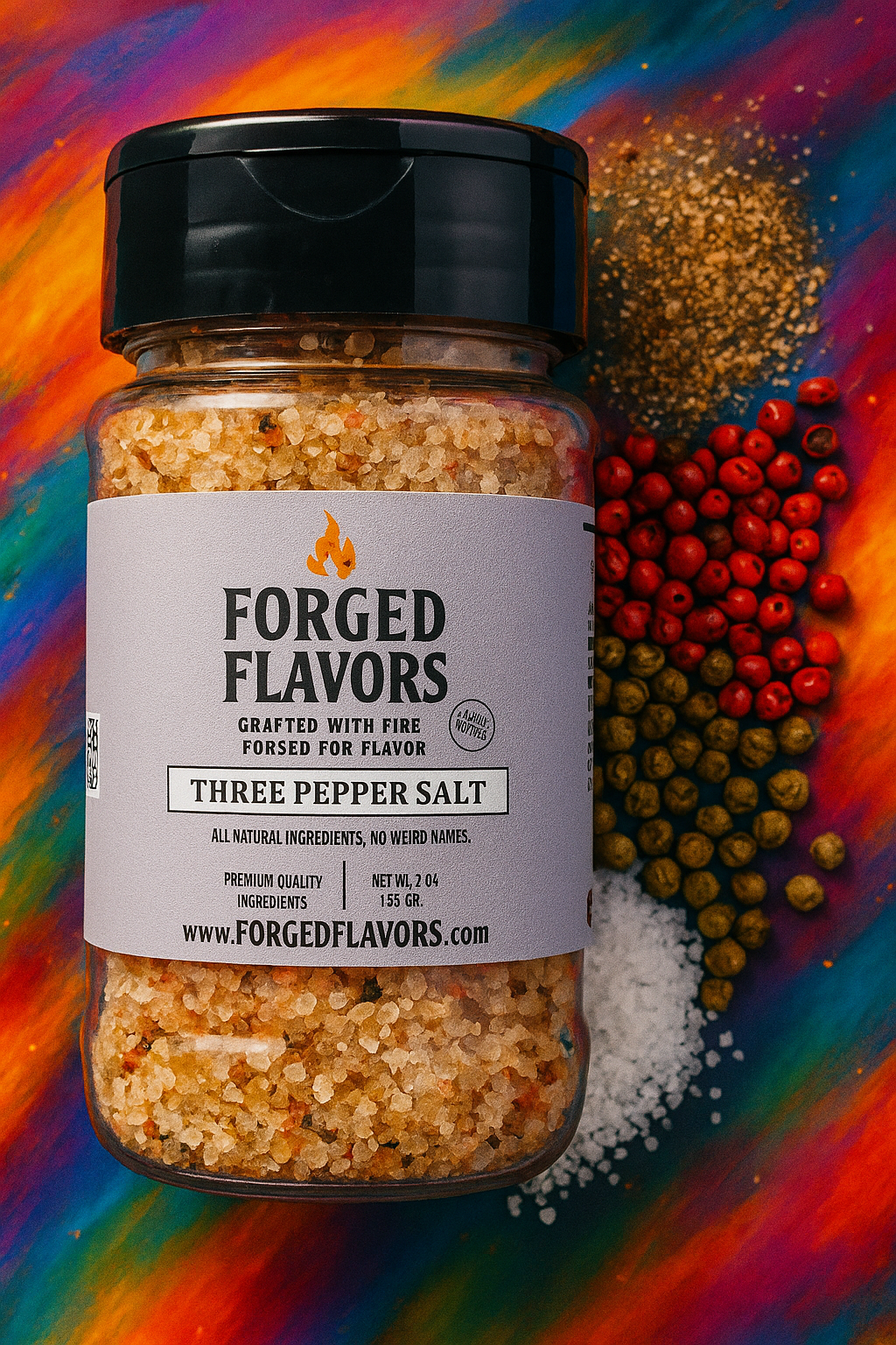 Three Pepper Salt