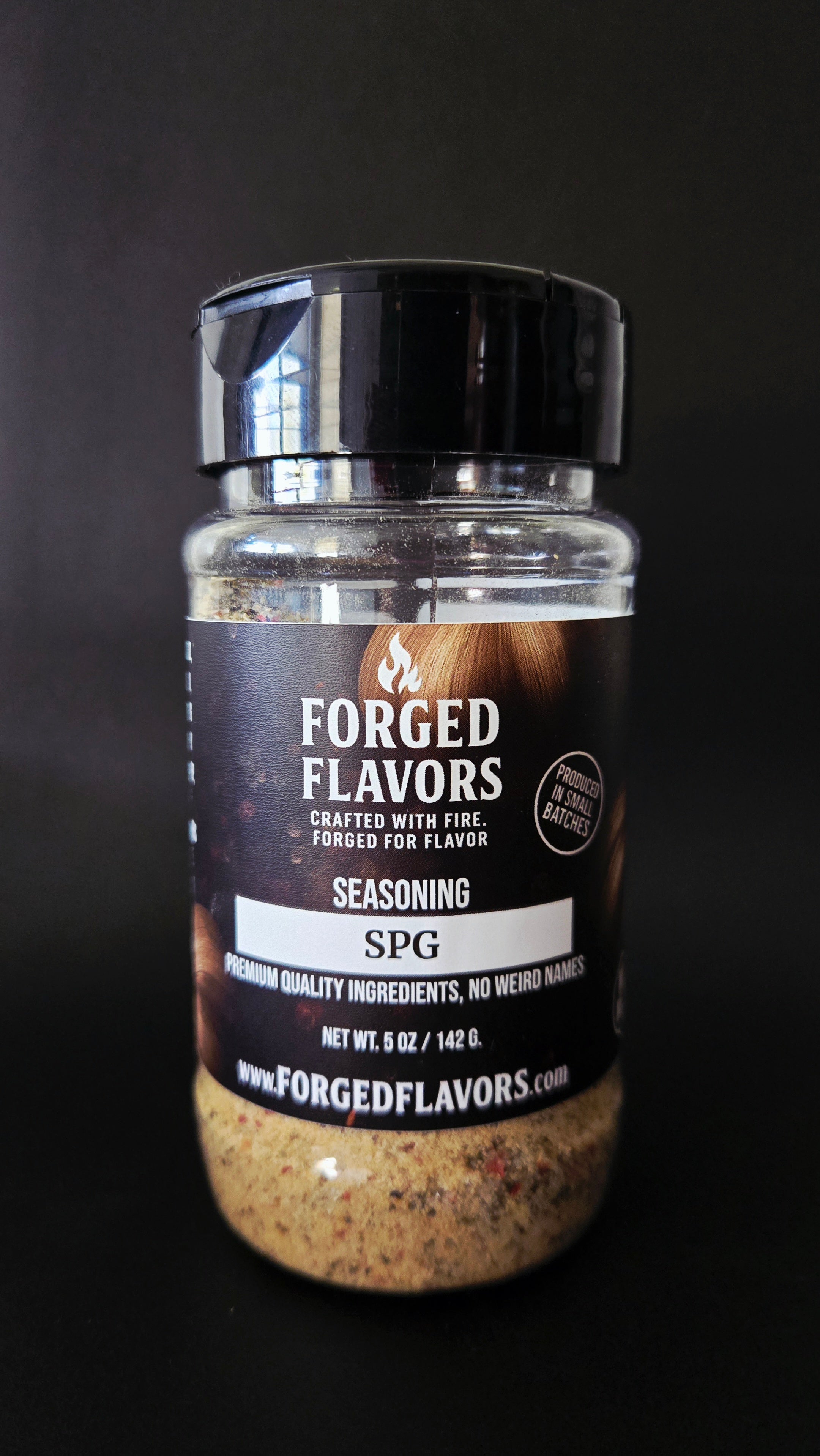 SPG - Salt, Pepper, Garlic.
