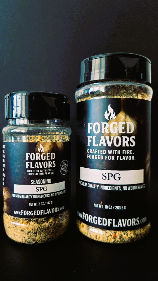 SPG - Salt, Pepper, Garlic.