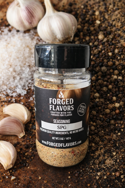 SPG - Salt, Pepper, Garlic.