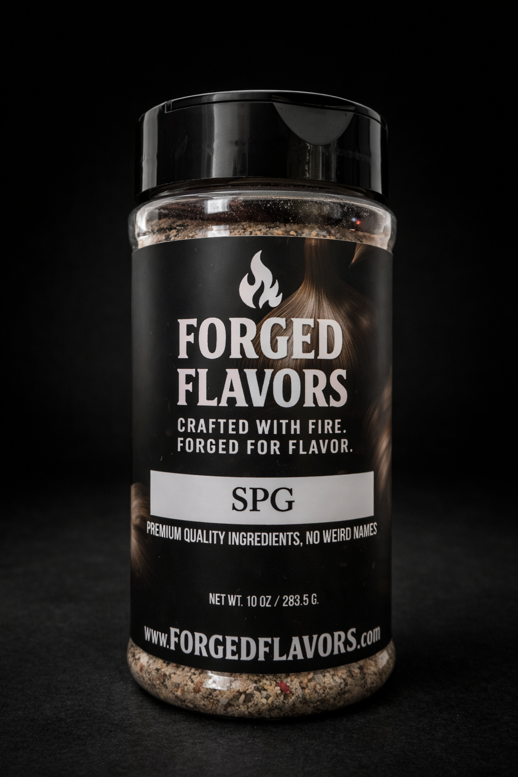SPG - Salt, Pepper, Garlic.